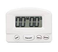 Classroom Timer Kitchen Timer for Cooking Magnetic Digital Stopwatch Clock Timer for Study, Exercise, Oven, Cooking, Baking(white)