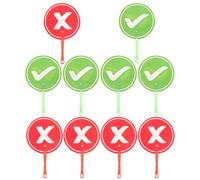 Classroom Voting Palette - Student Answer Cards, Interactive Learning Tool, Teacher Activity Accessory | Teaching Equipment for Quizzes, Surveys, Games