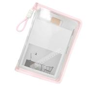 Classroom Zipper Pouches | Transparent Portable A4 Document Bag,School Supplies Container Large Capacity Offices Organizing Storage for Exam Paper Handouts Stationery Textbook