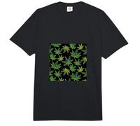 Classy and Stylish Weed Leaf Pattern - Abstract Art Canna omfort Colors Adult Heavyweight T-Shirt