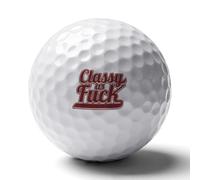 Classy As Fck Personalized Golf Balls Gifts for Men Golfers Distance Straighter Shots