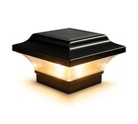 Classy Caps SL082B Aluminum Imperial Solar Post Cap, 2.5 x 2.5, Black by Classy Caps