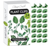 Classy Casita Plant Wall Clips - Plant Wall Hanger, Plant Support, Plant Clips, Plant Vine Wall Support, Pathos Plant, Climbing Plant Wall Clips, Plant Accessories Indoor - 4.8 x 2.9 x 1.1, 24 Pieces