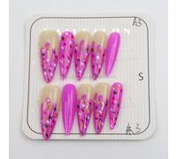 Classy Fake Nails DIY Manicure - Dashing, Waterproof, Smudge Proof, Chip Proof, No Dry Time, Durable & Flexible, Long Lasting, Quick & Easy