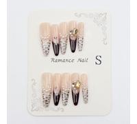 Classy Fake Nails DIY Manicure - Dashing, Waterproof, Smudge Proof, Chip Proof, No Dry Time, Durable & Flexible, Long Lasting, Quick & Easy