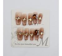 Classy Fake Nails DIY Manicure - Dashing, Waterproof, Smudge Proof, Chip Proof, No Dry Time, Durable & Flexible, Long Lasting, Quick & Easy