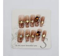 Classy Fake Nails DIY Manicure - Dashing, Waterproof, Smudge Proof, Chip Proof, No Dry Time, Durable & Flexible, Long Lasting, Quick & Easy