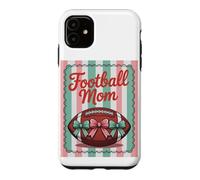 Classy FOOTBALL MOM Team Cheer Game Day Mother Dream Squad Case for iPhone 11