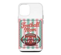 Classy FOOTBALL MOM Team Cheer Game Day Mother Dream Squad Case for iPhone 12/12 Pro