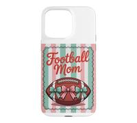 Classy FOOTBALL MOM Team Cheer Game Day Mother Dream Squad Case for iPhone 15 Pro Max