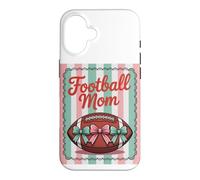 Classy FOOTBALL MOM Team Cheer Game Day Mother Dream Squad Case for iPhone 16