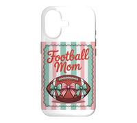 Classy FOOTBALL MOM Team Cheer Game Day Mother Dream Squad Case for iPhone 17