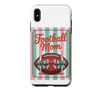Classy FOOTBALL MOM Team Cheer Game Day Mother Dream Squad Case for iPhone XS Max
