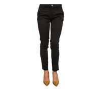 Classy High Waist Black Chino Trousers W28