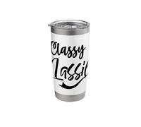 Classy Lassie | St Patricks Day Stainless Steel Insulated Tumbler