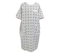 Classy Pal Hospital Gown, Heart Chest Pocket for Women and Men, Medical Patient Gowns, Birthing Maternity Labor, Fits to XXL, Black, Gold, Off White, Fits to XXL