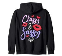 Classy & Sassy Zip Hoodie
