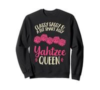 Classy Smart Yahtzee Queen Game Dice Game Yahtzee Sweatshirt