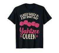 Classy Smart Yahtzee Queen Game Dice Game Yahtzee T-Shirt