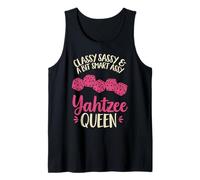 Classy Smart Yahtzee Queen Game Dice Game Yahtzee Tank Top
