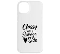 Classy With A Savage Side Funny Saying Mothers Day Case for iPhone 14 Plus