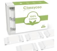 Classycoo Compressed Towel- 100% USA Organic-Cotton Disposable Face Towel, Mini Ultra-Soft Coin Portable Tissue Cleansing Camping Tablet for Travel, Hiking, Beauty, Sport, Hand Wipes, Outdoor,Green