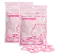 Classycoo Compressed Towel 200 PCS Mini Tablets Disposable Portable Face Towel Cotton Coin Tissue for Travel, Camping, Hiking, Sport, Beauty Salon, Home Hand Wipes and Other Outdoor Activities Pink