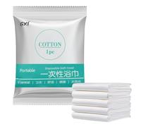 Classycoo Disposable Bath Towels - Large Thick Travel Essentials Portable Durable Towels for Camping Swimming, Spa, Hotel & Pet Use, 140x70cm(5 Pack)