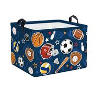 Clastyle 36L Kids Laundry Basket Ball Clothes Toys Storage Box
