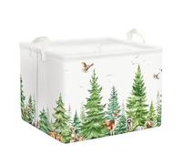 Clastyle 36L Kids Laundry Basket Cedar Clothes Toys Storage Box