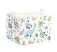 Clastyle 36L Kids Laundry Basket Dinosaur Clothes Toys Storage Box