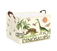 Clastyle 36L Kids Laundry Basket Dinosaur Clothes Toys Storage Box