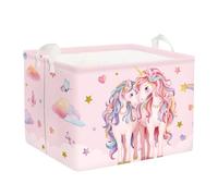 Clastyle 36L Kids Laundry Basket Unicorn Clothes Toys Storage Box