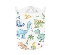 Clastyle 45L Kids Laundry Basket Dinosaur Clothes Toys Storage Box