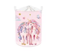 Clastyle 45L Kids Laundry Basket Unicorn Clothes Toys Storage Box