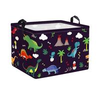 Clastyle Adorable Dinosaur Kids Laundry Hamper for Boys Girls Waterproof Foldable Clothes Toy Shelf Storage Basket for Baby Nursery Room (40 * 30 * 30 cm, Dinosaur)