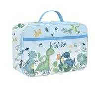 Clastyle Dinosaur Insulated Kids Lunch Bag Tree Large Thermal Cooler Bag for Boy Picnic School Toddler Lunch Box Tote, Roar