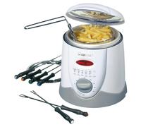 Clatronic FFR 2916 Single 1 L Stand-alone 900 W Deep fryer Grey, White