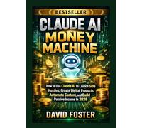 Claude AI Money Machine: How to Use Claude AI to Launch Side Hustles, Create Digital Products, Automate Content, and Build Passive Income in 2026