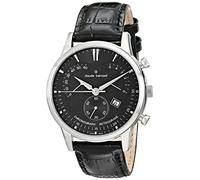 Claude Bernard Men's 01506 3 NIN Classic Chronograph Analog Display Swiss Quartz Black Watch