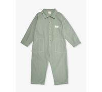 Claude & Co Claude & Co 'Milking It' Brand-Patch Cotton Romper 6 Months-5 Years Sea Green 6-12 Months