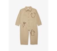 Claude & Co Claude & Co Quinn Embroidered Cotton Overalls 6 Months-6 Years Olive 6-12 Months