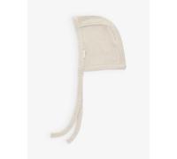 Claude & Co Claude & Co Ribbed Cotton-Blend Bonnet 0-6 Months Oat 0-3 Months