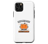 Claude Code Developer Funny Gamer Loading Screen Clawd Res Case for iPhone 11 Pro