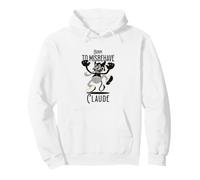 CLAUDE - Cool Boy Name with cute Devil - Born to Misbehave Pullover Hoodie
