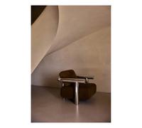 Claude corduroy armchair Brown one size
