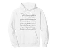 Claude Debussy 'Clair D3 Lune' Pullover Hoodie