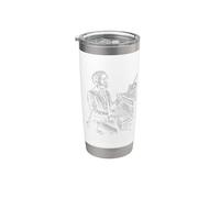 Claude Debussy Composser Pianist Stainless Steel Insulated Tumbler
