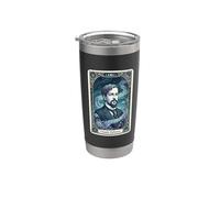 Claude Debussy Composser Pianist Tarot Stainless Steel Insulated Tumbler