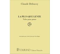 Claude Debussy: La Plus Que Lente (Violin and Piano)